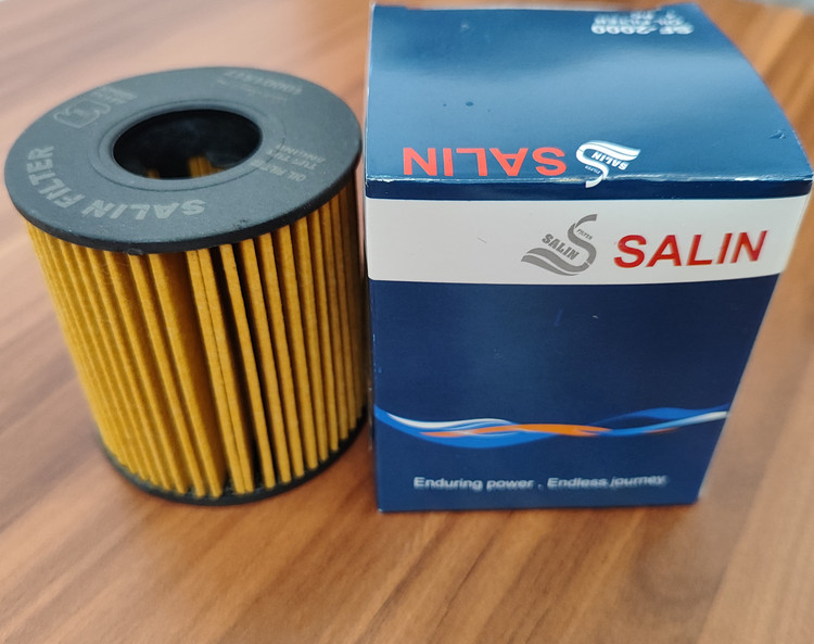 فیلتر روغن خودرو ۲۰۶ اکویی برند سالین مناسب برای پژو 206 و پژو 207