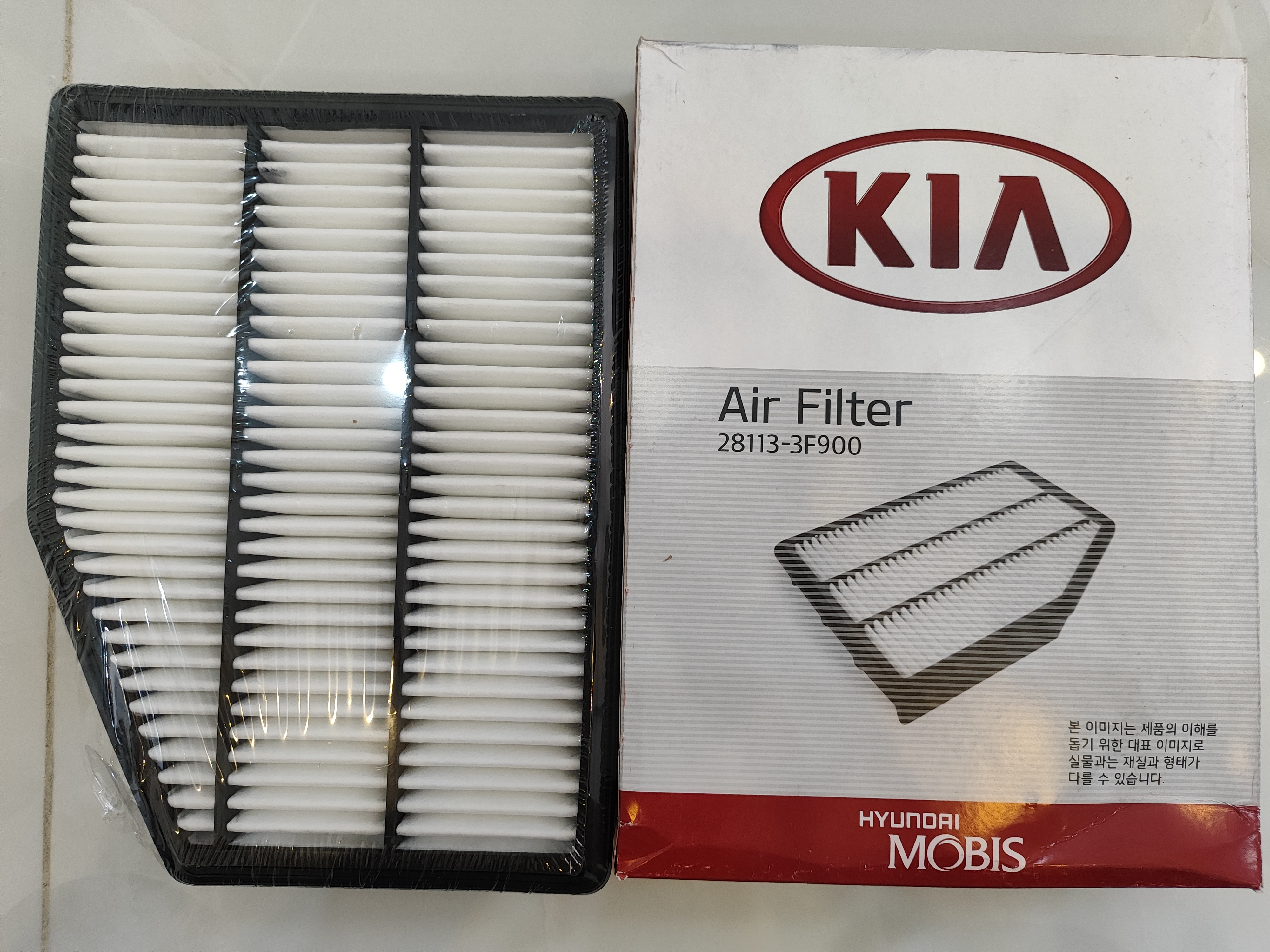 فیلتر هوا کیا اپیروس KIA (طرح اصلی های کپی ) کد فنی 28113-3F900