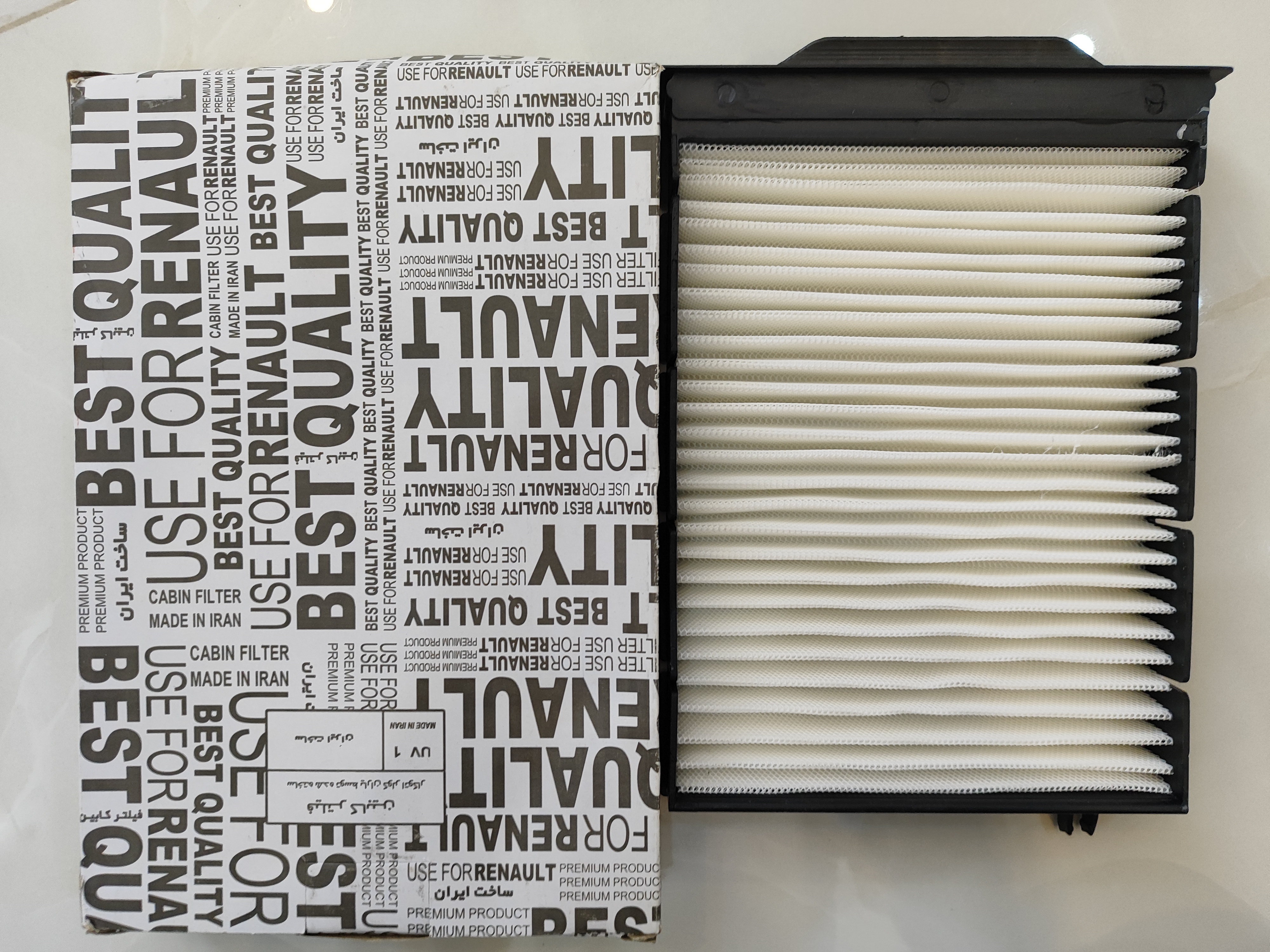 فیلتر کابین طرح اصلی رنو مگان OEM : 7701064235