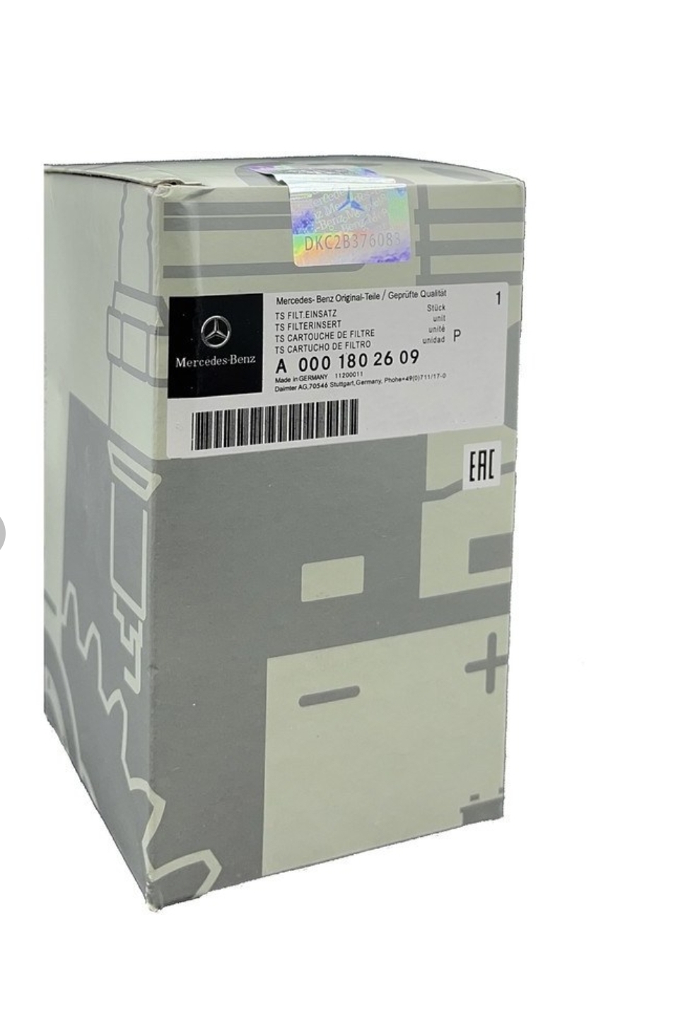 فیلتر روغن مرسدس بنز مدل A 000 180 26 09 مناسب برای بنز E300 و E350